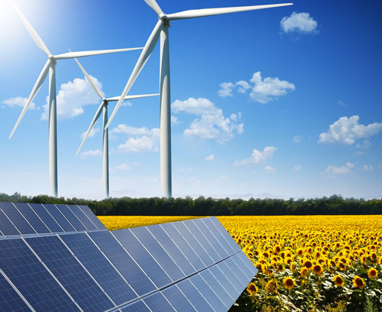 Energy marketand renewable industry