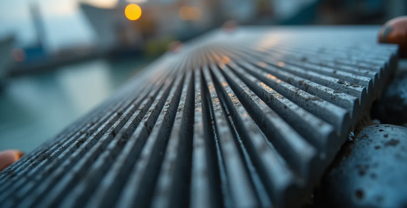 Ship engine room with hydrogen fuel cell installation